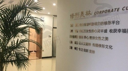 驻马店美林苑医疗美容医院 院内一角