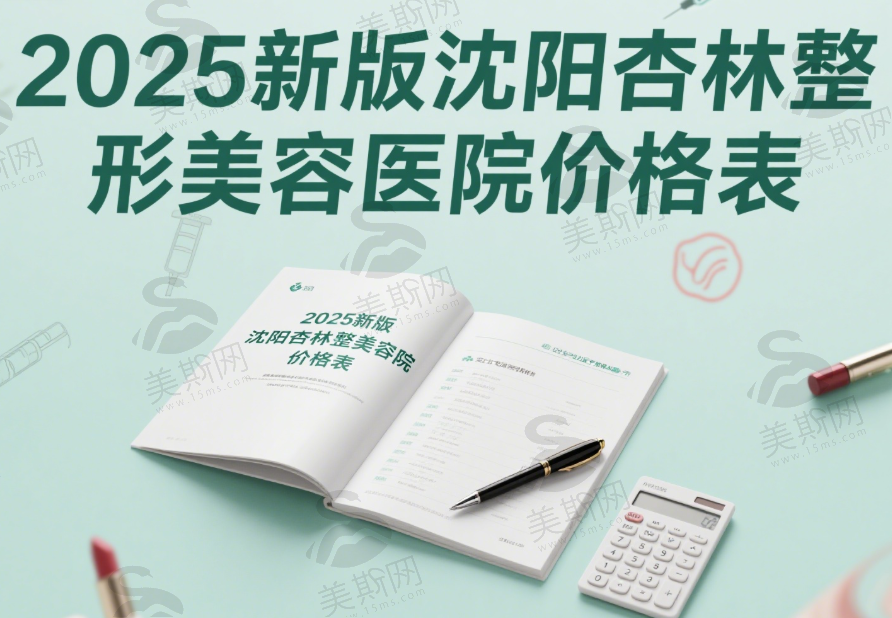 2025新版沈阳杏林整形美容医院价格表，双眼皮3680起，速览沈阳杏林整形医院专家报价！