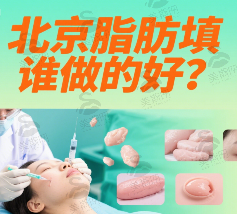 北京脂肪填充谁做的好？权威盘点北京脂肪填充最好的专家前十排名及优势对比